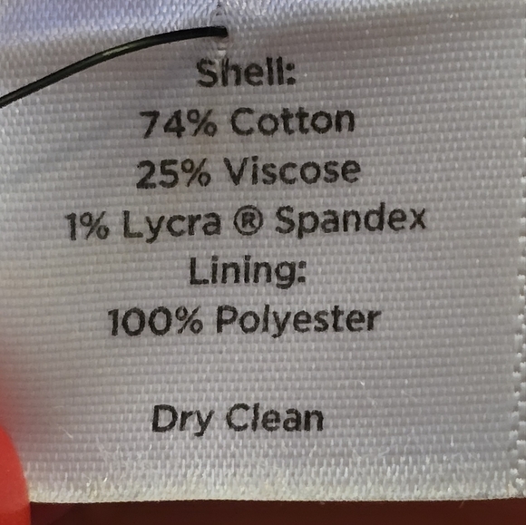 Talbots Paisley Pencil Skirt Orange Button Front Retro Secretary Career Casual - Picture 13 of 14